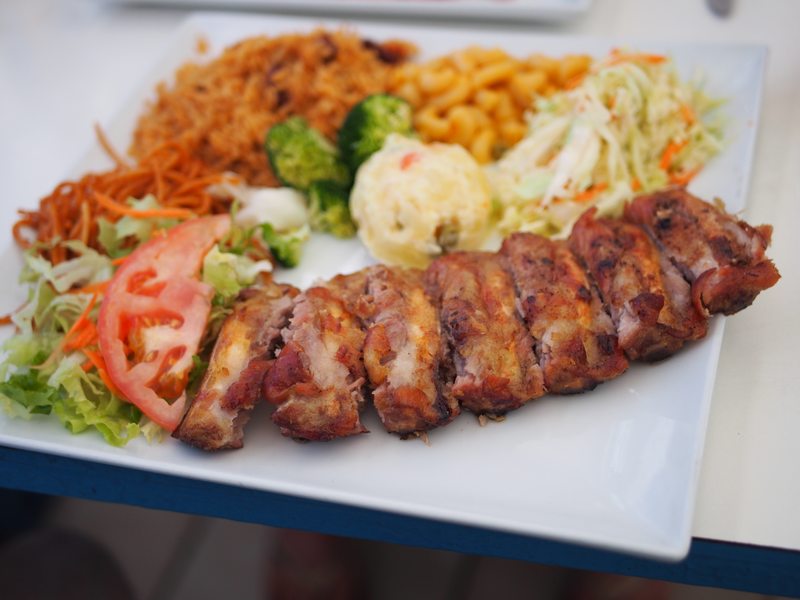 Ribs & fixins from the lolos